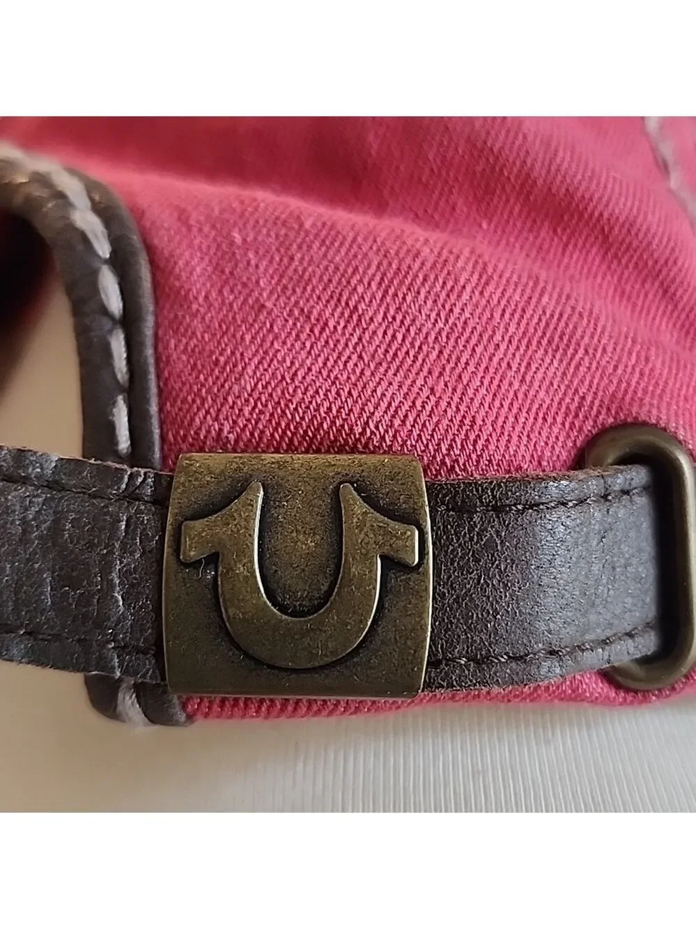 Vintage True Religion Y2K Adjustable Strapback Cap